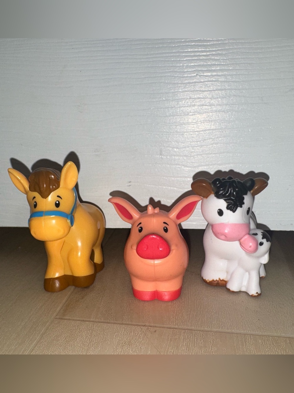 Little people Farm Animals Horse, Pig, Cow and baby